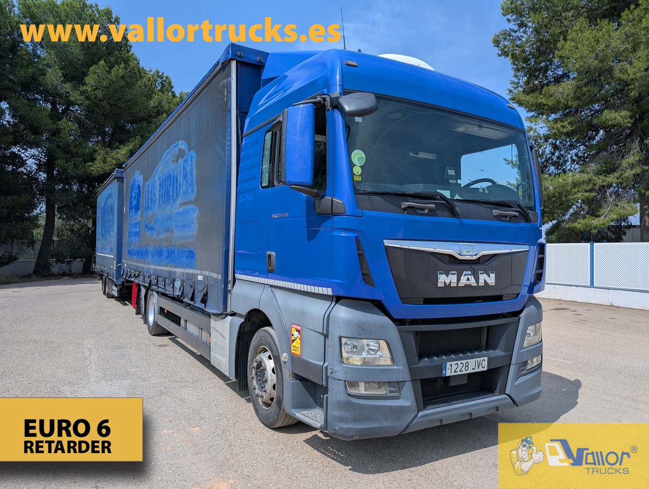 MAN TGX 26.440 - ROAD TRAIN - Φορτηγό μουσαμάς: φωτογραφία 2 MAN TGX 26.440 - ROAD TRAIN - Φορτηγό μουσαμάς: φωτογραφία 2