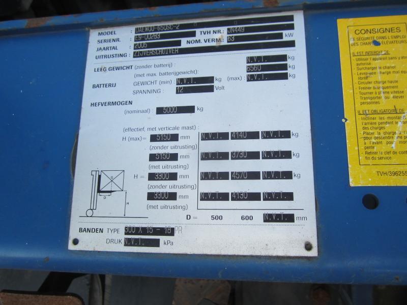 Daewoo G50SC-5 - Υγραεριοκίνητο περονοφόρο: φωτογραφία 4 Daewoo G50SC-5 - Υγραεριοκίνητο περονοφόρο: φωτογραφία 4