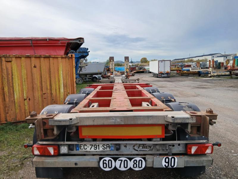 Fliegl - Επικαθήμενο μεταφοράς εμπορευματοκιβωτίων/ Κινητό αμάξωμα: φωτογραφία 2 Fliegl - Επικαθήμενο μεταφοράς εμπορευματοκιβωτίων/ Κινητό αμάξωμα: φωτογραφία 2