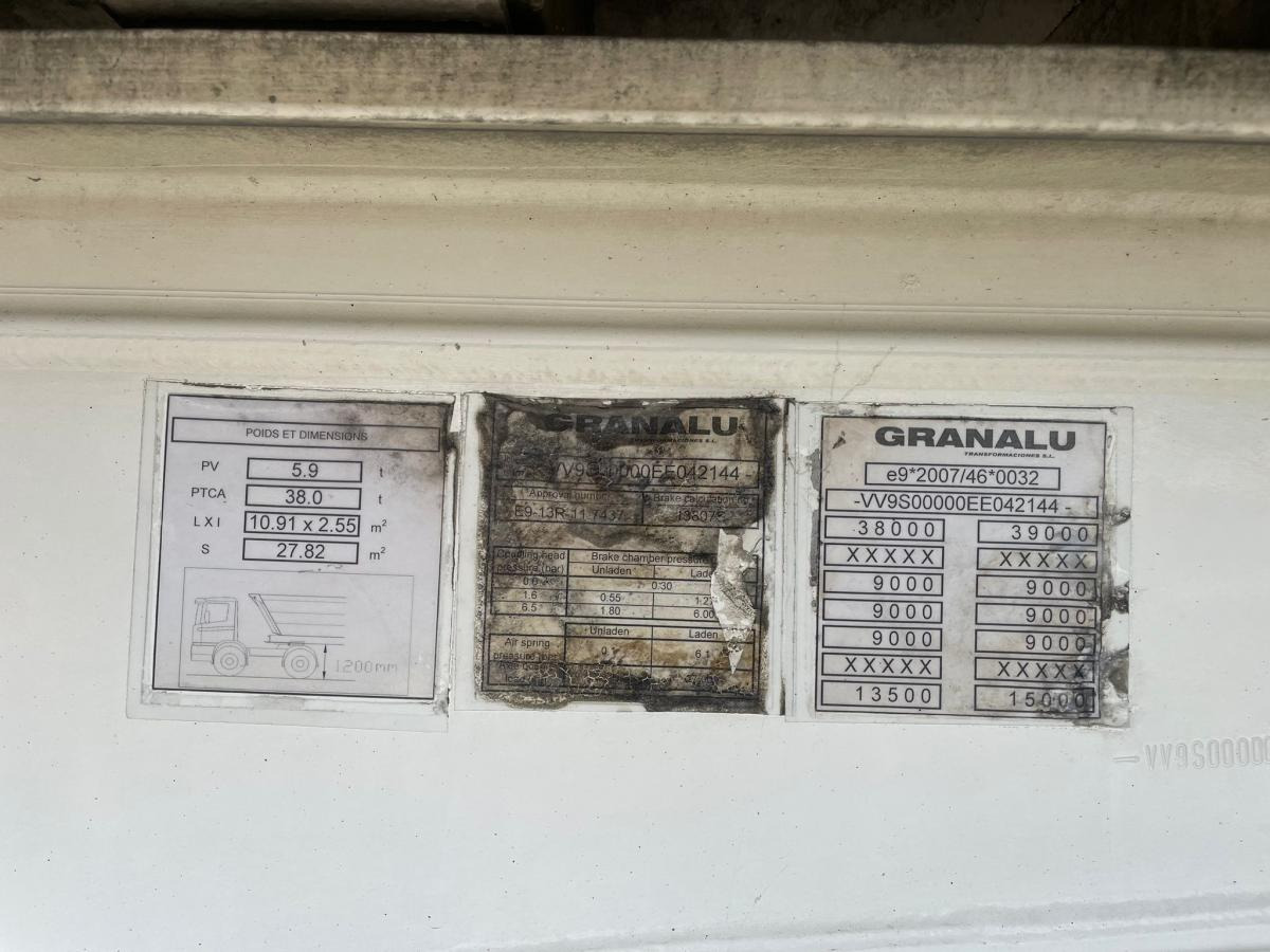 Granalu - Επικαθήμενο ανατρεπόμενο: φωτογραφία 3 Granalu - Επικαθήμενο ανατρεπόμενο: φωτογραφία 3