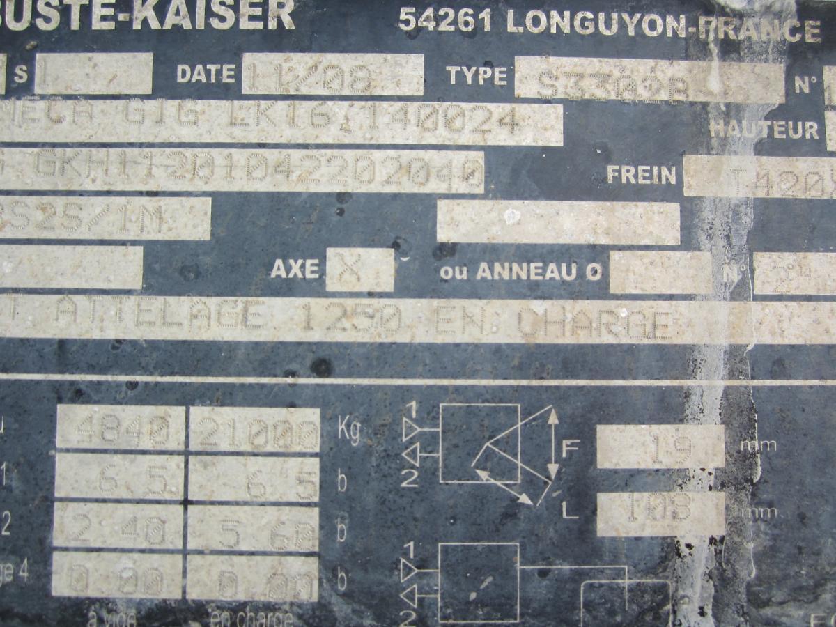 Kaiser - Επικαθήμενο ανατρεπόμενο: φωτογραφία 4 Kaiser - Επικαθήμενο ανατρεπόμενο: φωτογραφία 4