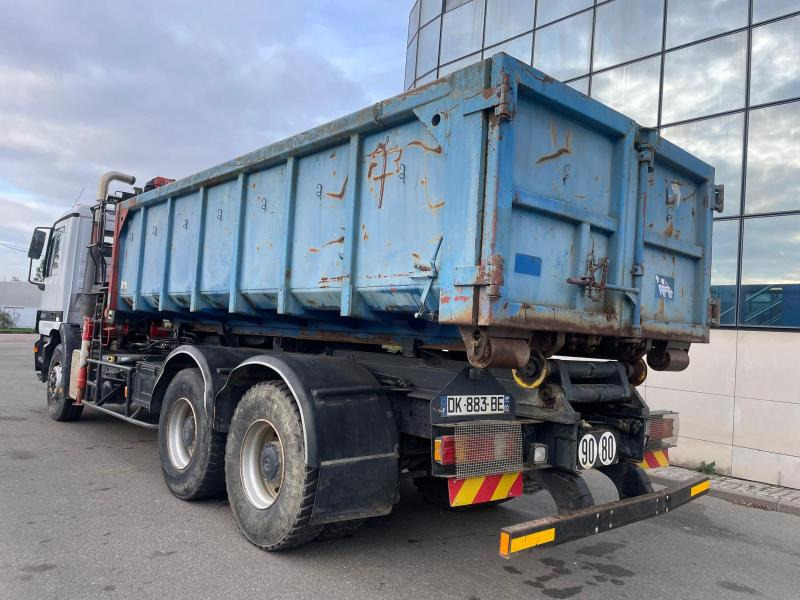 Mercedes Actros 2631 - Φορτηγό φόρτωσης γάντζου, Φορτηγό με γερανό: φωτογραφία 4 Mercedes Actros 2631 - Φορτηγό φόρτωσης γάντζου, Φορτηγό με γερανό: φωτογραφία 4