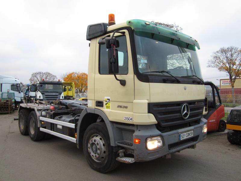 Mercedes Actros 2636 - Φορτηγό φόρτωσης γάντζου: φωτογραφία 1 Mercedes Actros 2636 - Φορτηγό φόρτωσης γάντζου: φωτογραφία 1