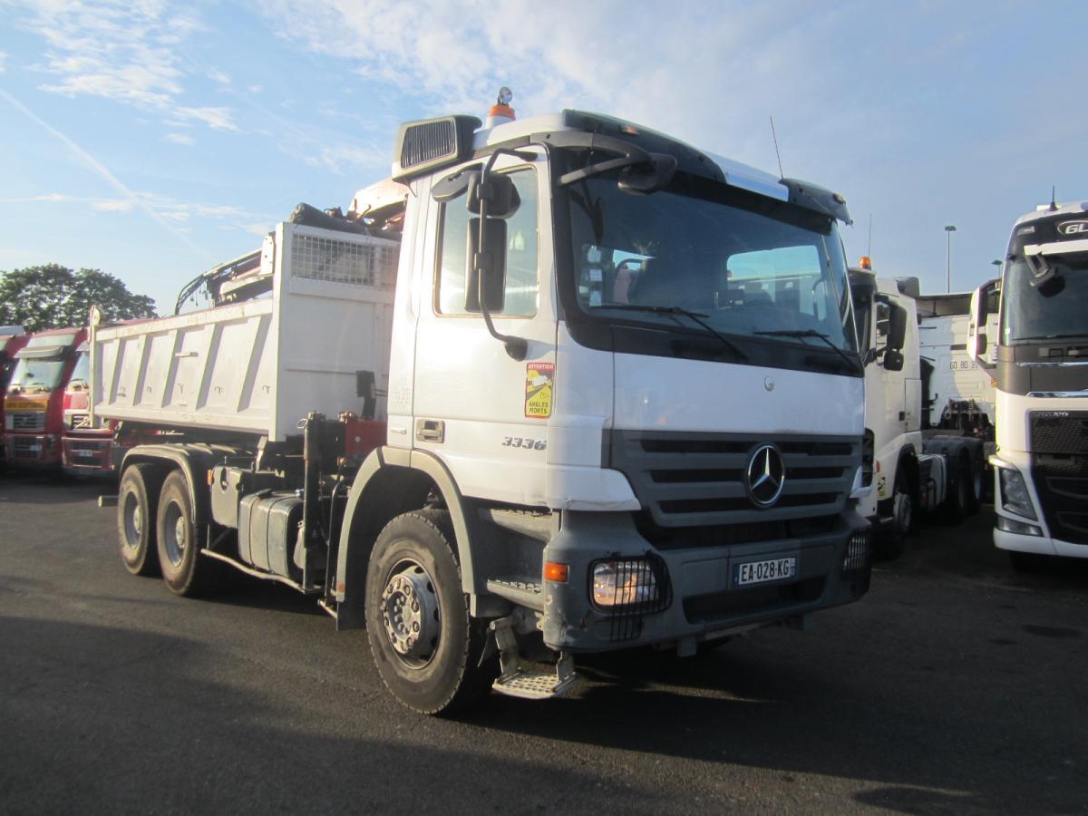 Mercedes Actros 3336 - Φορτηγό ανατρεπόμενο: φωτογραφία 1 Mercedes Actros 3336 - Φορτηγό ανατρεπόμενο: φωτογραφία 1
