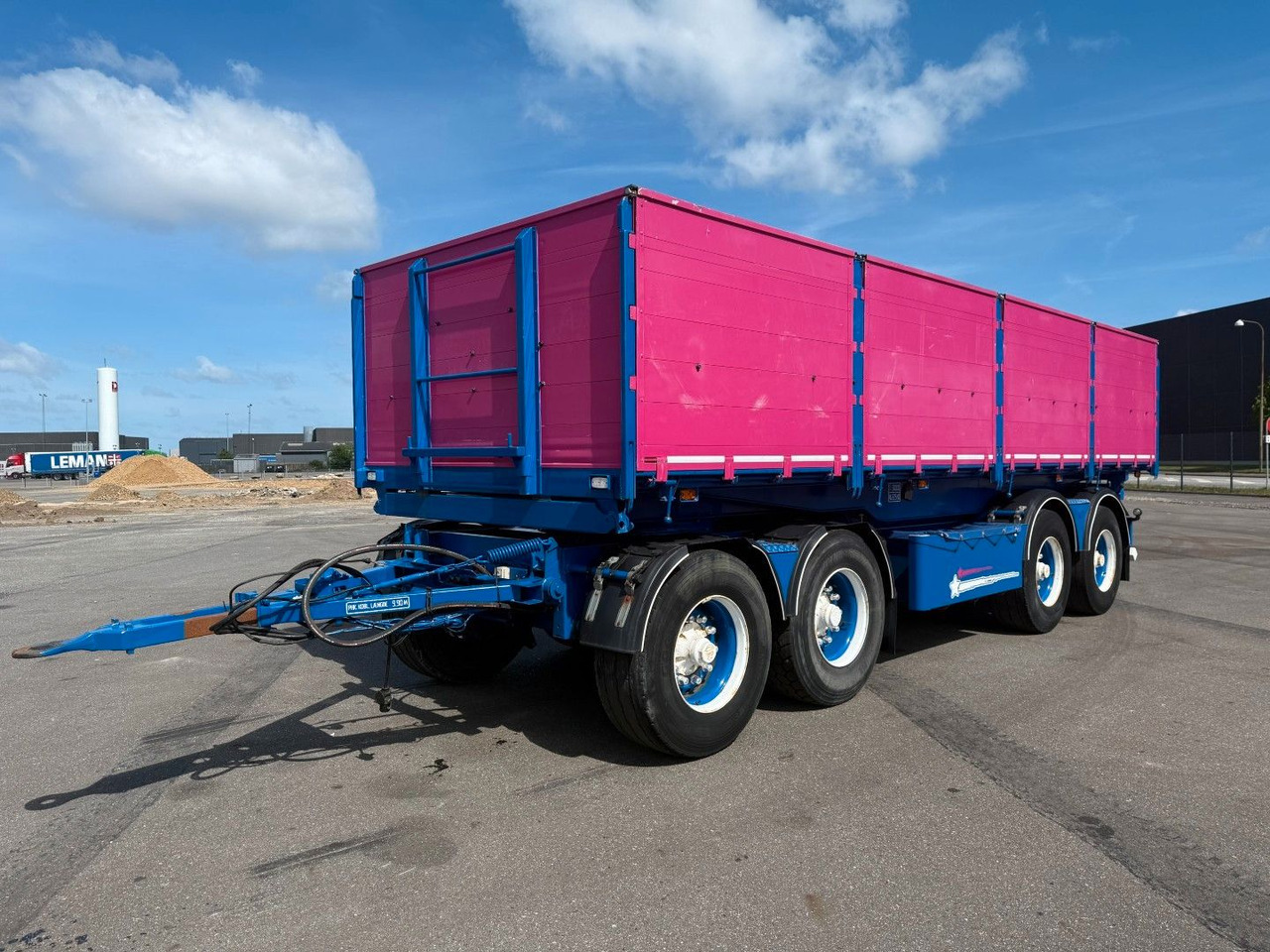 DAPA 30 t. 4 axle Tipper trailer / Kipper - Ρυμούλκα ανατρεπόμενο: φωτογραφία 3 DAPA 30 t. 4 axle Tipper trailer / Kipper - Ρυμούλκα ανατρεπόμενο: φωτογραφία 3