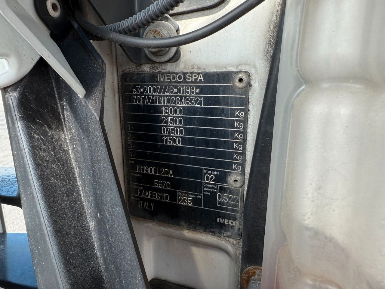 Φορτηγό ψυγείο Iveco 180E32 4x2 Schmitz / Thermo King T-1200R Spectru Iveco 180E32 4x2 Schmitz / Thermo King T-1200R Spectru: φωτογραφία 8