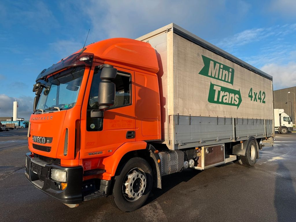 Iveco EuroCargo 180 E28 Euro 6 Freight - Φορτηγό μουσαμάς: φωτογραφία 1 Iveco EuroCargo 180 E28 Euro 6 Freight - Φορτηγό μουσαμάς: φωτογραφία 1