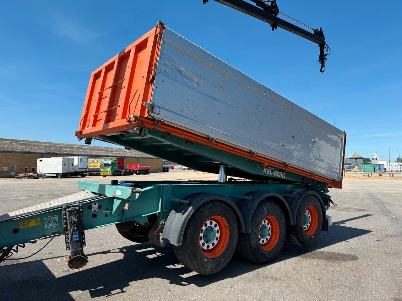 Ρυμούλκα ανατρεπόμενο Kel-Berg 24 t. 3 axle T490K Tipper / Kipper: φωτογραφία 13