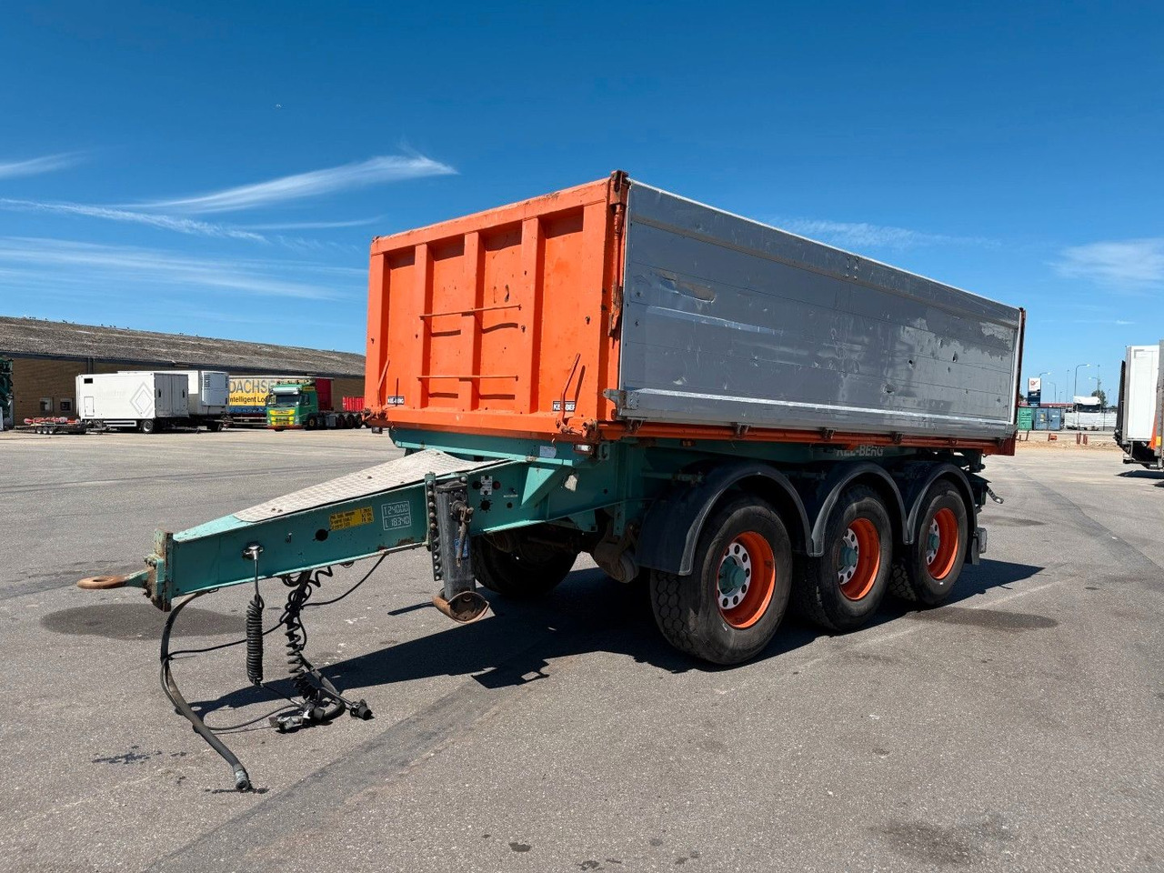 Kel-Berg 24 t. 3 axle T490K Tipper / Kipper - Ρυμούλκα ανατρεπόμενο: φωτογραφία 1 Kel-Berg 24 t. 3 axle T490K Tipper / Kipper - Ρυμούλκα ανατρεπόμενο: φωτογραφία 1