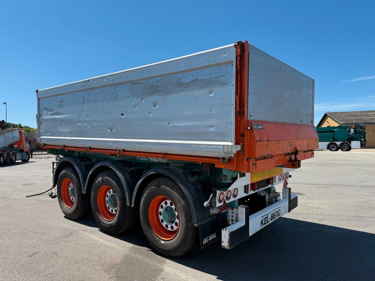 Kel-Berg 24 t. 3 axle T490K Tipper / Kipper - Ρυμούλκα ανατρεπόμενο: φωτογραφία 4 Kel-Berg 24 t. 3 axle T490K Tipper / Kipper - Ρυμούλκα ανατρεπόμενο: φωτογραφία 4