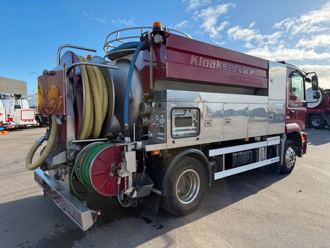 MAN TGM 14.250 VM-Tarm Stainless Steel 4000 l. Kombi - Όχημα εκκένωσης βόθρων: φωτογραφία 3 MAN TGM 14.250 VM-Tarm Stainless Steel 4000 l. Kombi - Όχημα εκκένωσης βόθρων: φωτογραφία 3