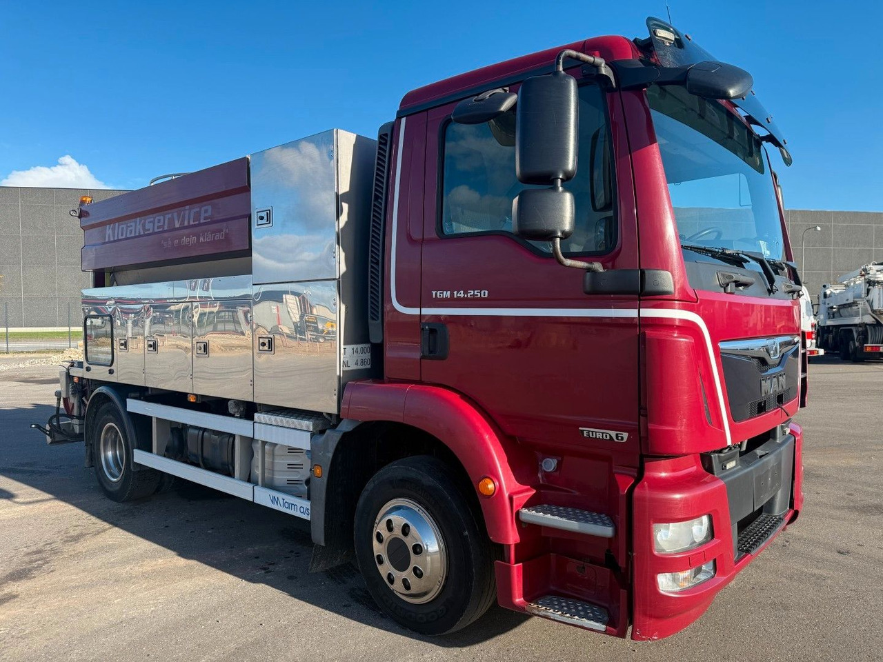 MAN TGM 14.250 VM-Tarm Stainless Steel 4000 l. Kombi - Όχημα εκκένωσης βόθρων: φωτογραφία 2 MAN TGM 14.250 VM-Tarm Stainless Steel 4000 l. Kombi - Όχημα εκκένωσης βόθρων: φωτογραφία 2