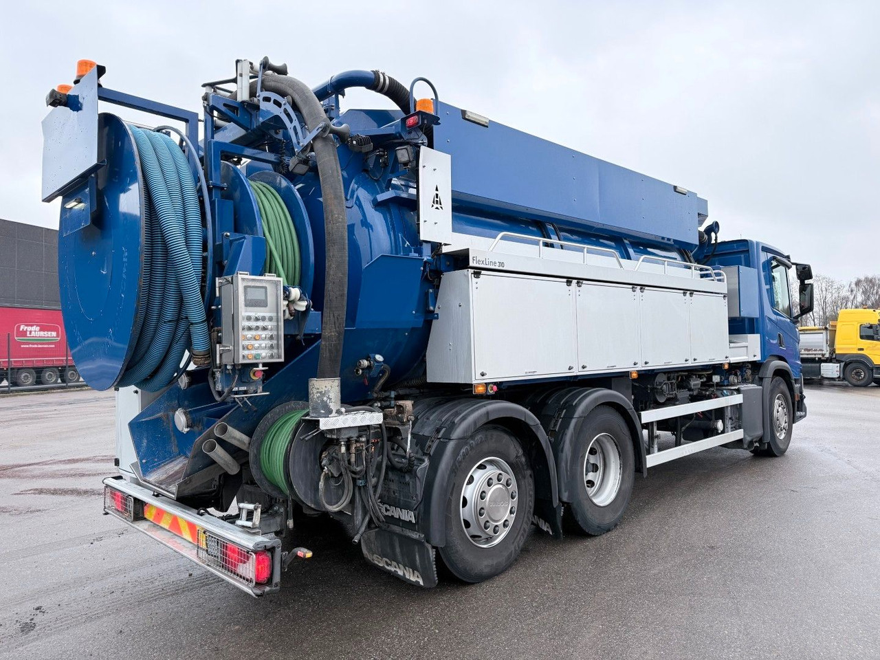 Scania P360 6x2*4 Hvidtved Larsen Flexline 310 - Όχημα εκκένωσης βόθρων: φωτογραφία 3 Scania P360 6x2*4 Hvidtved Larsen Flexline 310 - Όχημα εκκένωσης βόθρων: φωτογραφία 3