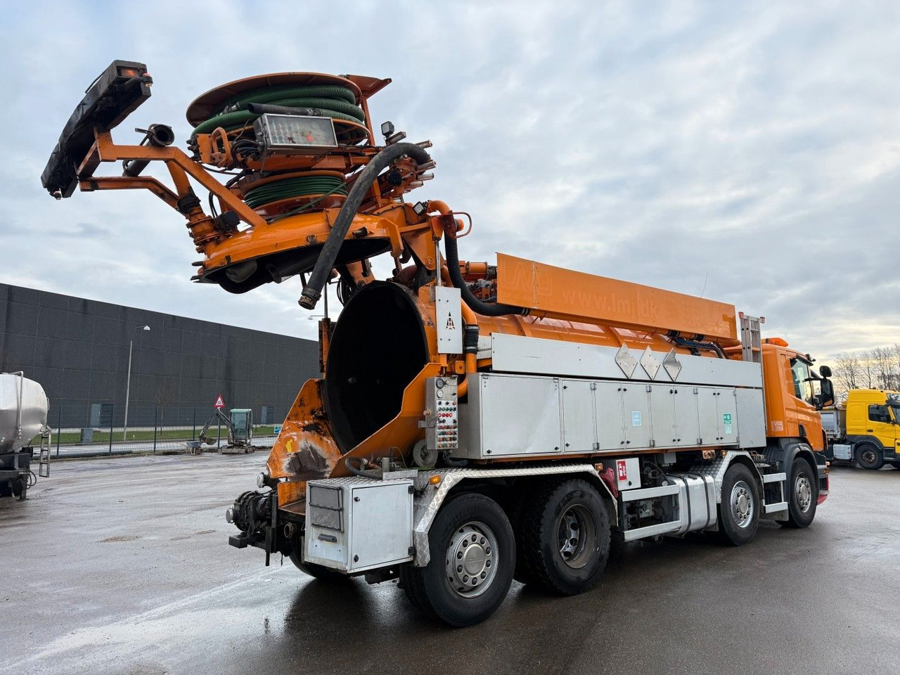 Scania P380 8x2*6 Hvidtved Larsen Flexline 414 - Όχημα εκκένωσης βόθρων: φωτογραφία 5 Scania P380 8x2*6 Hvidtved Larsen Flexline 414 - Όχημα εκκένωσης βόθρων: φωτογραφία 5