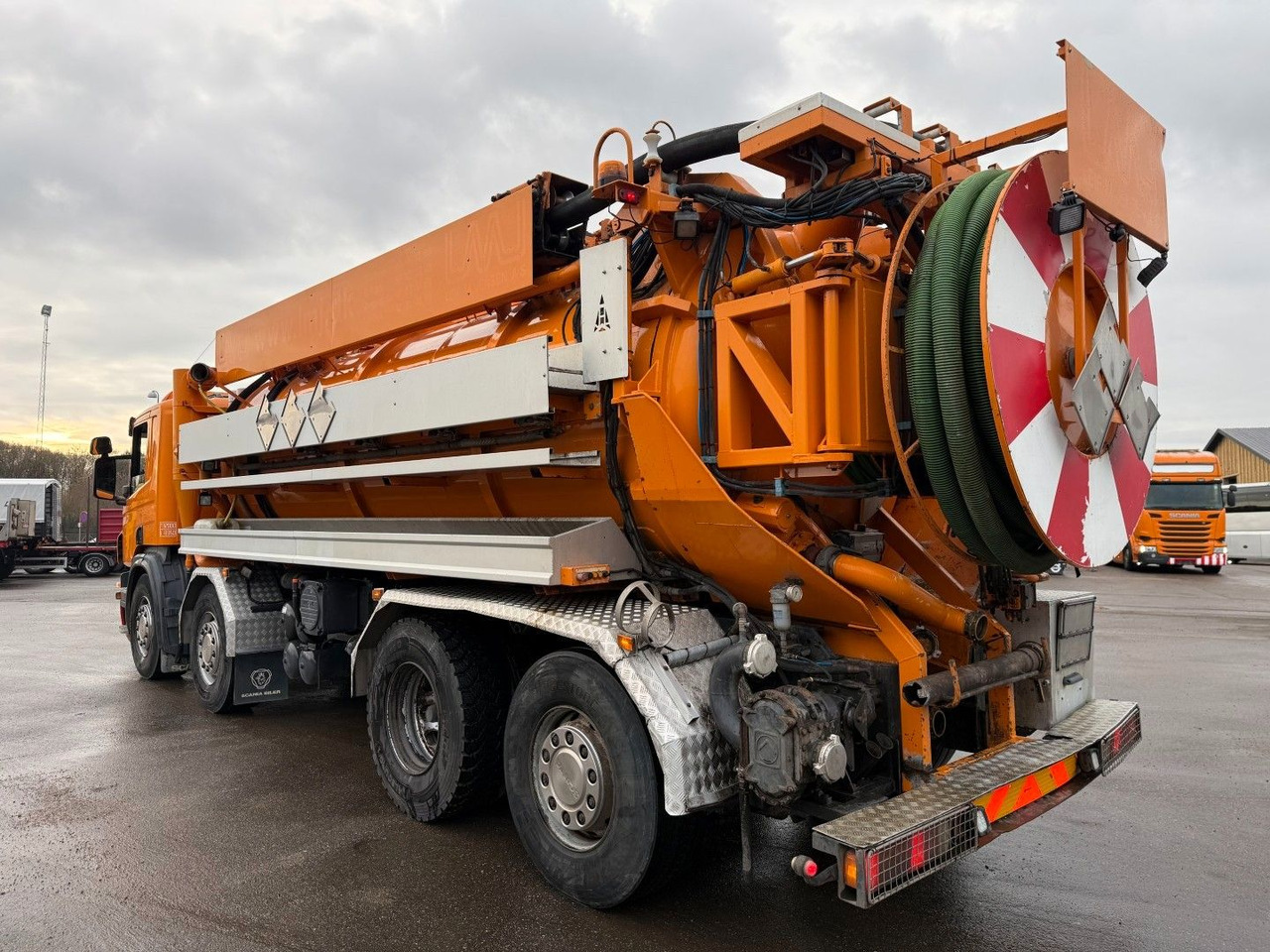 Scania P380 8x2*6 Hvidtved Larsen Flexline 414 - Όχημα εκκένωσης βόθρων: φωτογραφία 4 Scania P380 8x2*6 Hvidtved Larsen Flexline 414 - Όχημα εκκένωσης βόθρων: φωτογραφία 4