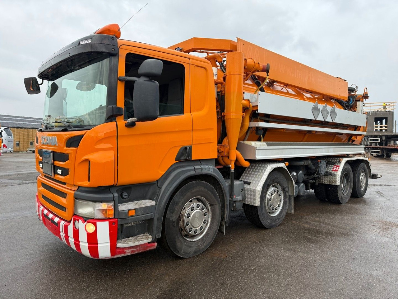 Scania P380 8x2*6 Hvidtved Larsen Flexline 414 - Όχημα εκκένωσης βόθρων: φωτογραφία 1 Scania P380 8x2*6 Hvidtved Larsen Flexline 414 - Όχημα εκκένωσης βόθρων: φωτογραφία 1