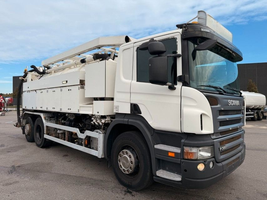 Scania P380 LB 6x24 Hvidtved Larsen FlexLine 310 - Όχημα εκκένωσης βόθρων: φωτογραφία 2 Scania P380 LB 6x24 Hvidtved Larsen FlexLine 310 - Όχημα εκκένωσης βόθρων: φωτογραφία 2