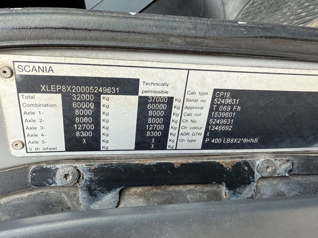 Φορτηγό βυτιοφόρο Scania P400 8x2*6 HMK Bilcon 24.000 l. ADR Euro 5: φωτογραφία 18