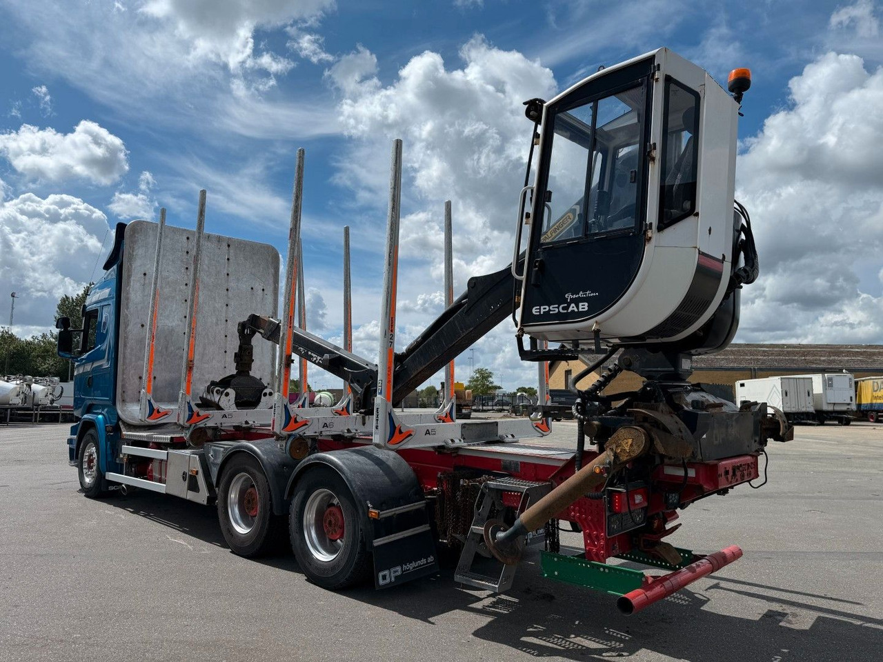 Scania R730 V8 6x4 Palfinger Epsilon M12L80 / Holz - Φορτηγό ξυλείας, Φορτηγό με γερανό: φωτογραφία 4 Scania R730 V8 6x4 Palfinger Epsilon M12L80 / Holz - Φορτηγό ξυλείας, Φορτηγό με γερανό: φωτογραφία 4