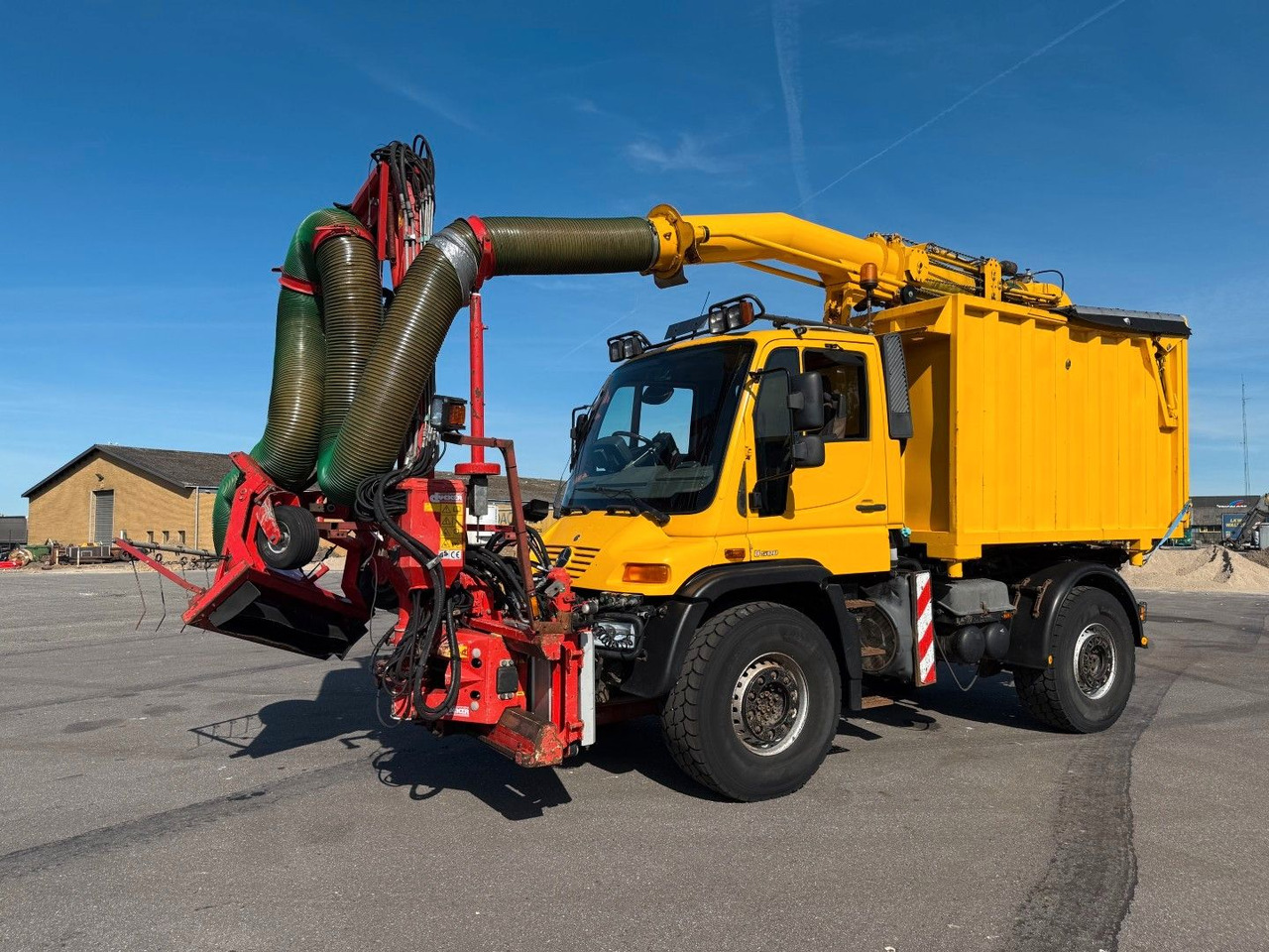 Unimog U500 4x4 / Dücker Kipper / Saug / Mäher MKT 15R - Φορτηγό ανατρεπόμενο: φωτογραφία 1 Unimog U500 4x4 / Dücker Kipper / Saug / Mäher MKT 15R - Φορτηγό ανατρεπόμενο: φωτογραφία 1