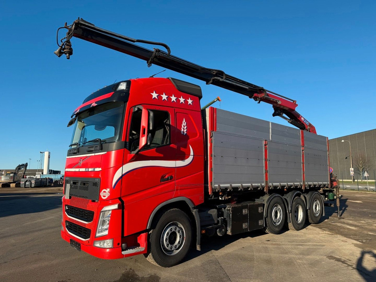 Volvo FH 500 8x2*6 Tipper / Kran / Crane / HMF 2120 - Φορτηγό με γερανό: φωτογραφία 1 Volvo FH 500 8x2*6 Tipper / Kran / Crane / HMF 2120 - Φορτηγό με γερανό: φωτογραφία 1