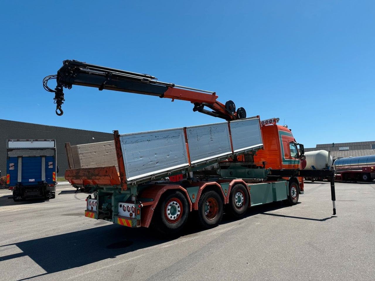 Volvo FM500 8x2*6 Crane HMF 2620 K5 Pendel Tipper - Φορτηγό με γερανό: φωτογραφία 3 Volvo FM500 8x2*6 Crane HMF 2620 K5 Pendel Tipper - Φορτηγό με γερανό: φωτογραφία 3