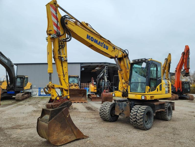 Komatsu PW160-8 - Τροχοφόρος εκσκαφέας: φωτογραφία 2 Komatsu PW160-8 - Τροχοφόρος εκσκαφέας: φωτογραφία 2
