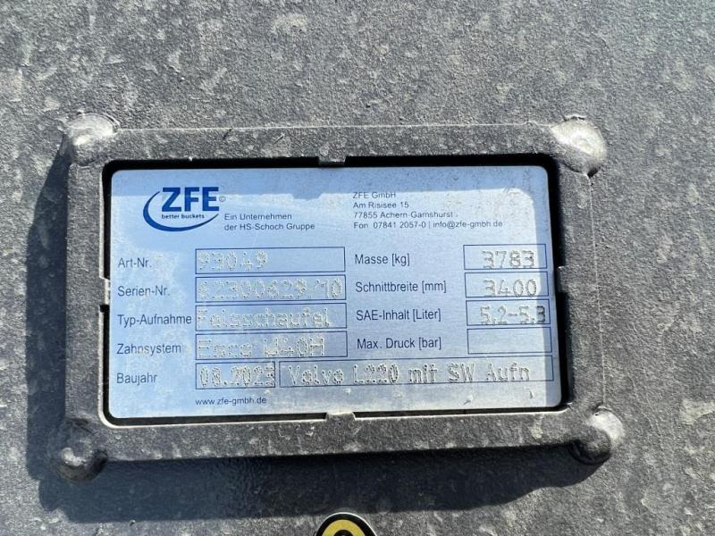 Volvo L220 Felsschaufel NEU - Ελαστιχοφόρος φορτωτής: φωτογραφία 3 Volvo L220 Felsschaufel NEU - Ελαστιχοφόρος φορτωτής: φωτογραφία 3
