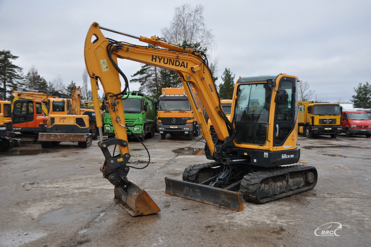 Hyundai R60CR-9A - Ερπυστριοφόρος εκσκαφέας: φωτογραφία 1 Hyundai R60CR-9A - Ερπυστριοφόρος εκσκαφέας: φωτογραφία 1