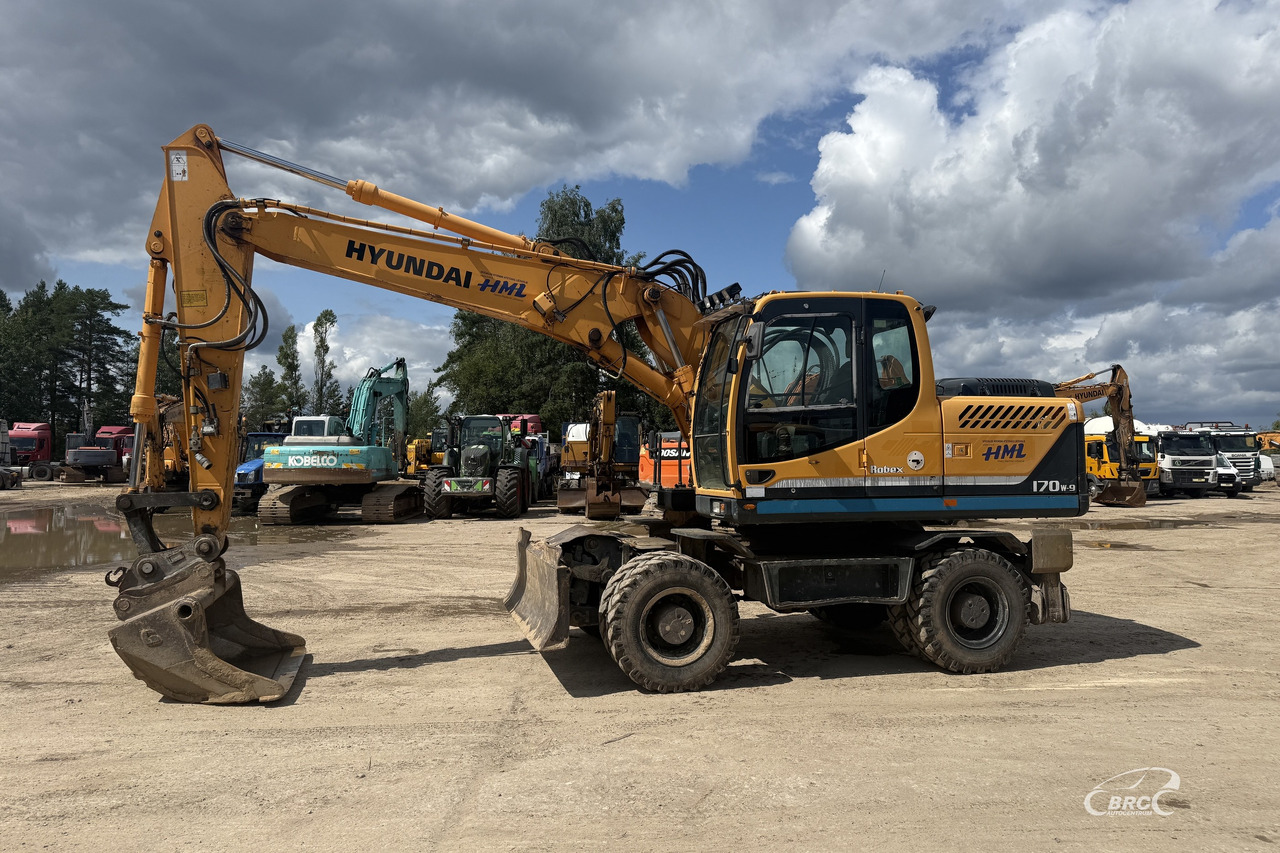 Hyundai Robex - Τροχοφόρος εκσκαφέας: φωτογραφία 3 Hyundai Robex - Τροχοφόρος εκσκαφέας: φωτογραφία 3