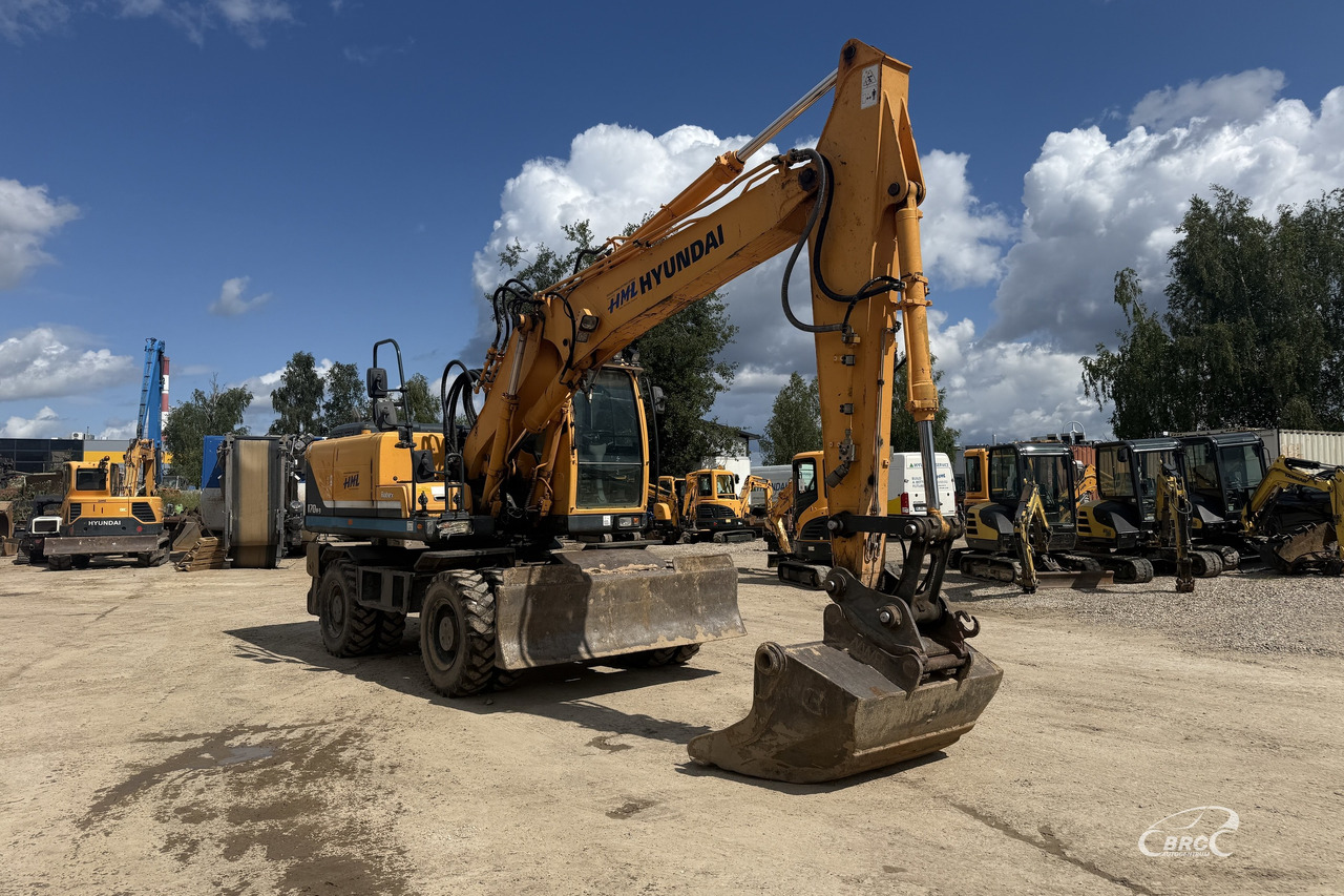 Hyundai Robex - Τροχοφόρος εκσκαφέας: φωτογραφία 2 Hyundai Robex - Τροχοφόρος εκσκαφέας: φωτογραφία 2