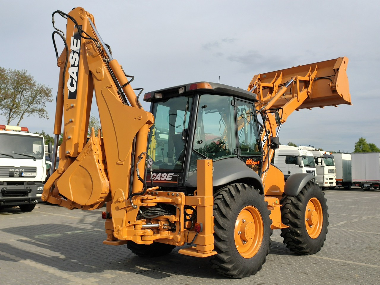 Φορτωτής εκσκαφέας Case 695SR2-4PS: φωτογραφία 16