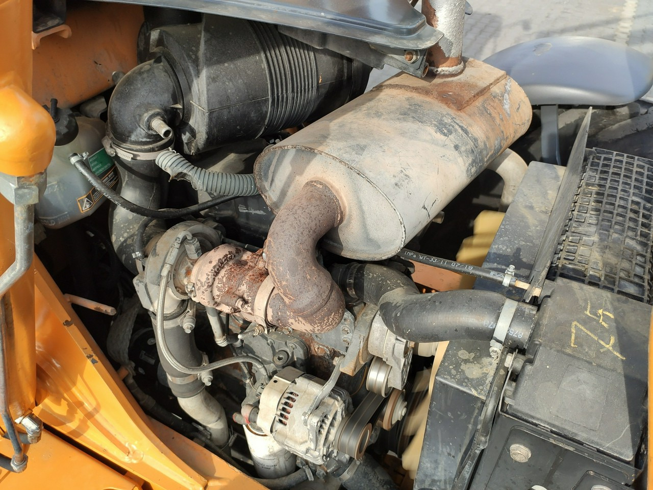 Φορτωτής εκσκαφέας Case 695SR2-4PS: φωτογραφία 31