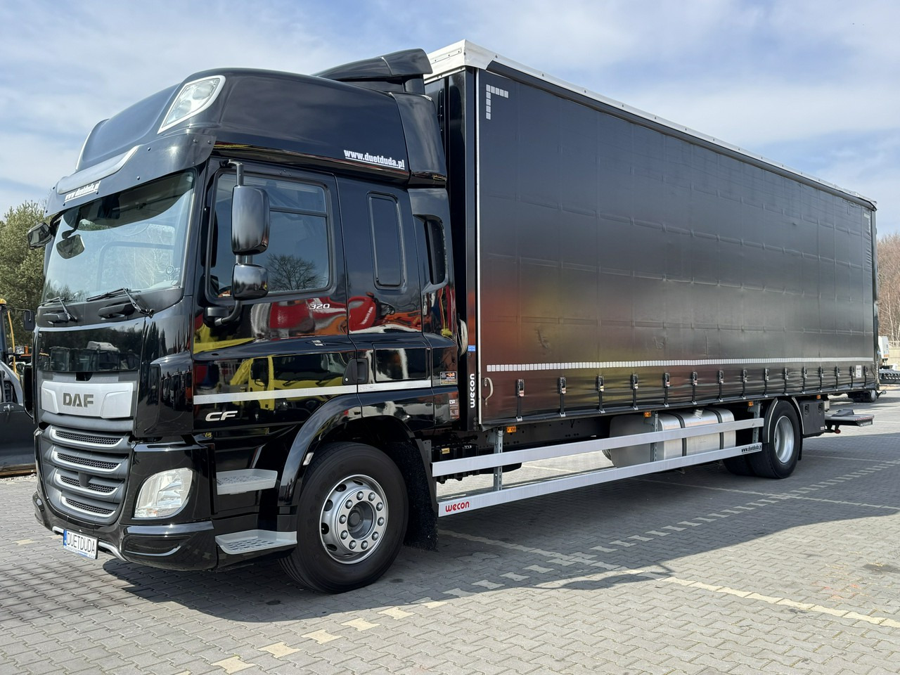 DAF CF 320 E6 Winda Firana Tył Drzwi Dach Zsuwany Długi 9.40m - Φορτηγό μουσαμάς: φωτογραφία 2 DAF CF 320 E6 Winda Firana Tył Drzwi Dach Zsuwany Długi 9.40m - Φορτηγό μουσαμάς: φωτογραφία 2