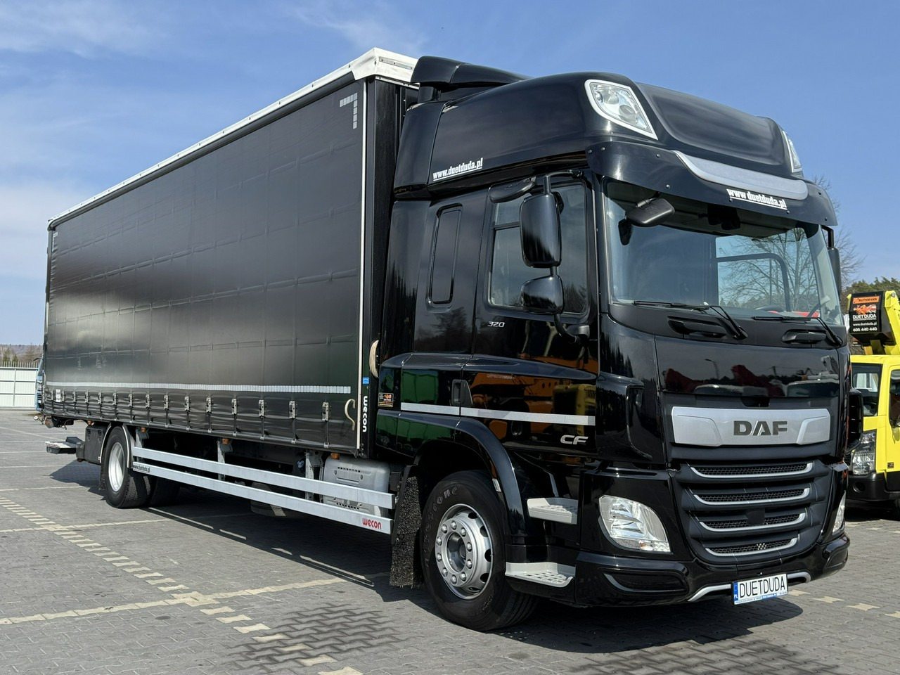 DAF CF 320 E6 Winda Firana Tył Drzwi Dach Zsuwany Długi 9.40m - Φορτηγό μουσαμάς: φωτογραφία 5 DAF CF 320 E6 Winda Firana Tył Drzwi Dach Zsuwany Długi 9.40m - Φορτηγό μουσαμάς: φωτογραφία 5