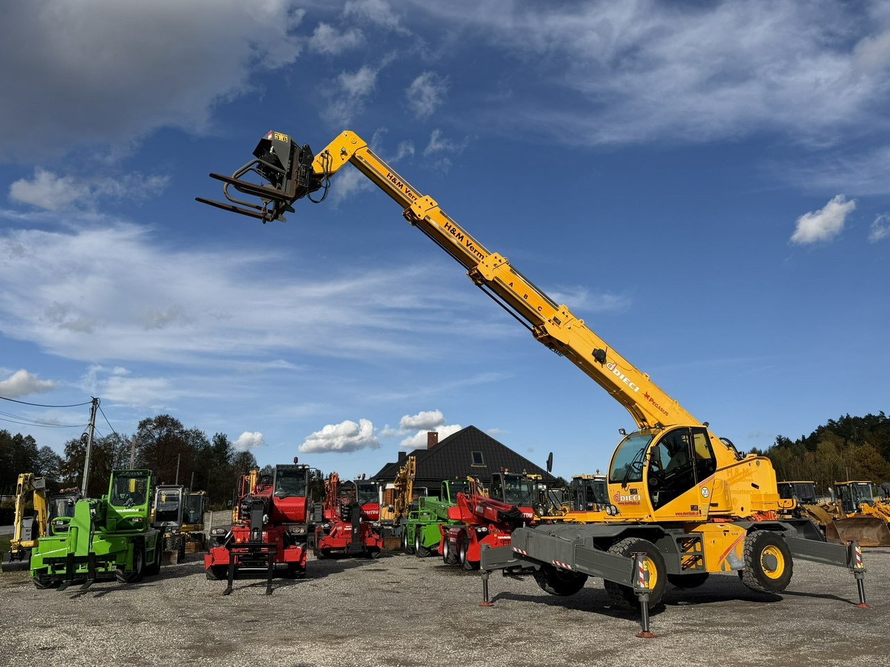 Dieci 2145 Pegasus HVL155 TL10 ROTO Ładowarka Teleskopowa Obrotowa - Τηλεσκοπικός φορτωτής: φωτογραφία 5 Dieci 2145 Pegasus HVL155 TL10 ROTO Ładowarka Teleskopowa Obrotowa - Τηλεσκοπικός φορτωτής: φωτογραφία 5