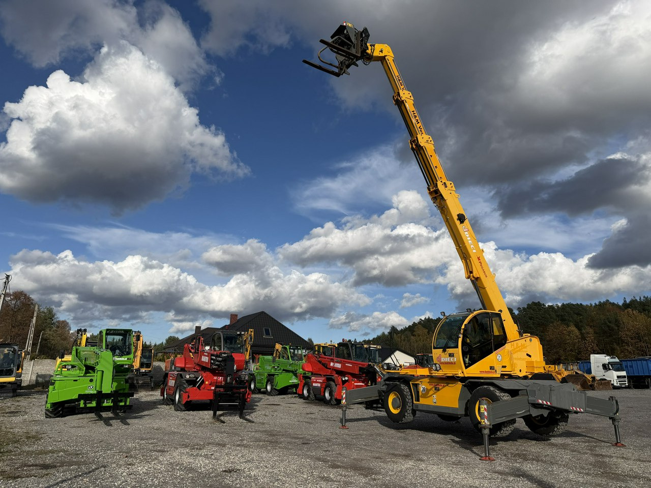 Dieci 2145 Pegasus HVL155 TL10 ROTO Ładowarka Teleskopowa Obrotowa - Τηλεσκοπικός φορτωτής: φωτογραφία 3 Dieci 2145 Pegasus HVL155 TL10 ROTO Ładowarka Teleskopowa Obrotowa - Τηλεσκοπικός φορτωτής: φωτογραφία 3