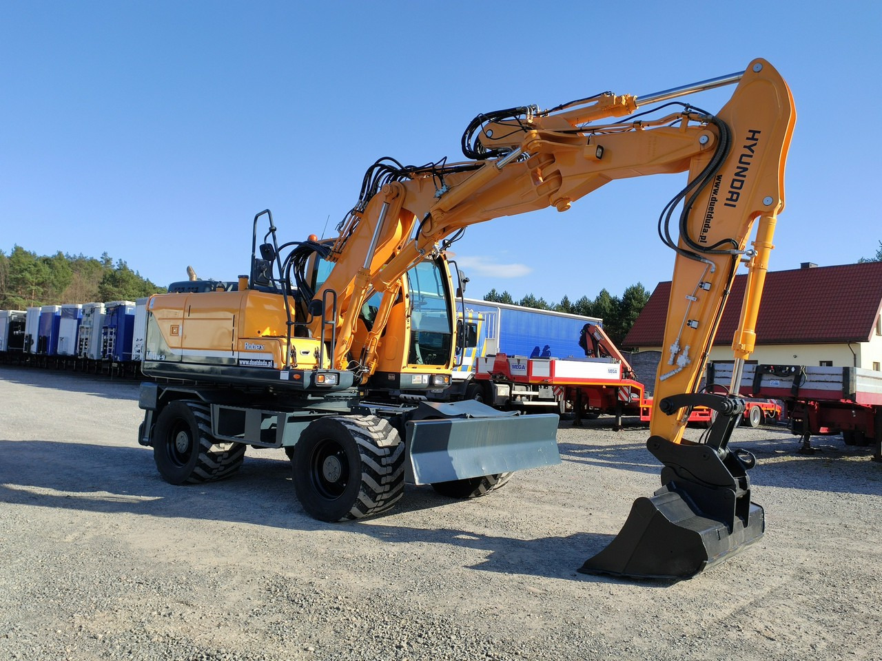 Hyundai 140W-9 Łyżka Skarpowa+Szybko Złącze !!! STAN Bardzo Dobry !!! - Τροχοφόρος εκσκαφέας: φωτογραφία 2 Hyundai 140W-9 Łyżka Skarpowa+Szybko Złącze !!! STAN Bardzo Dobry !!! - Τροχοφόρος εκσκαφέας: φωτογραφία 2