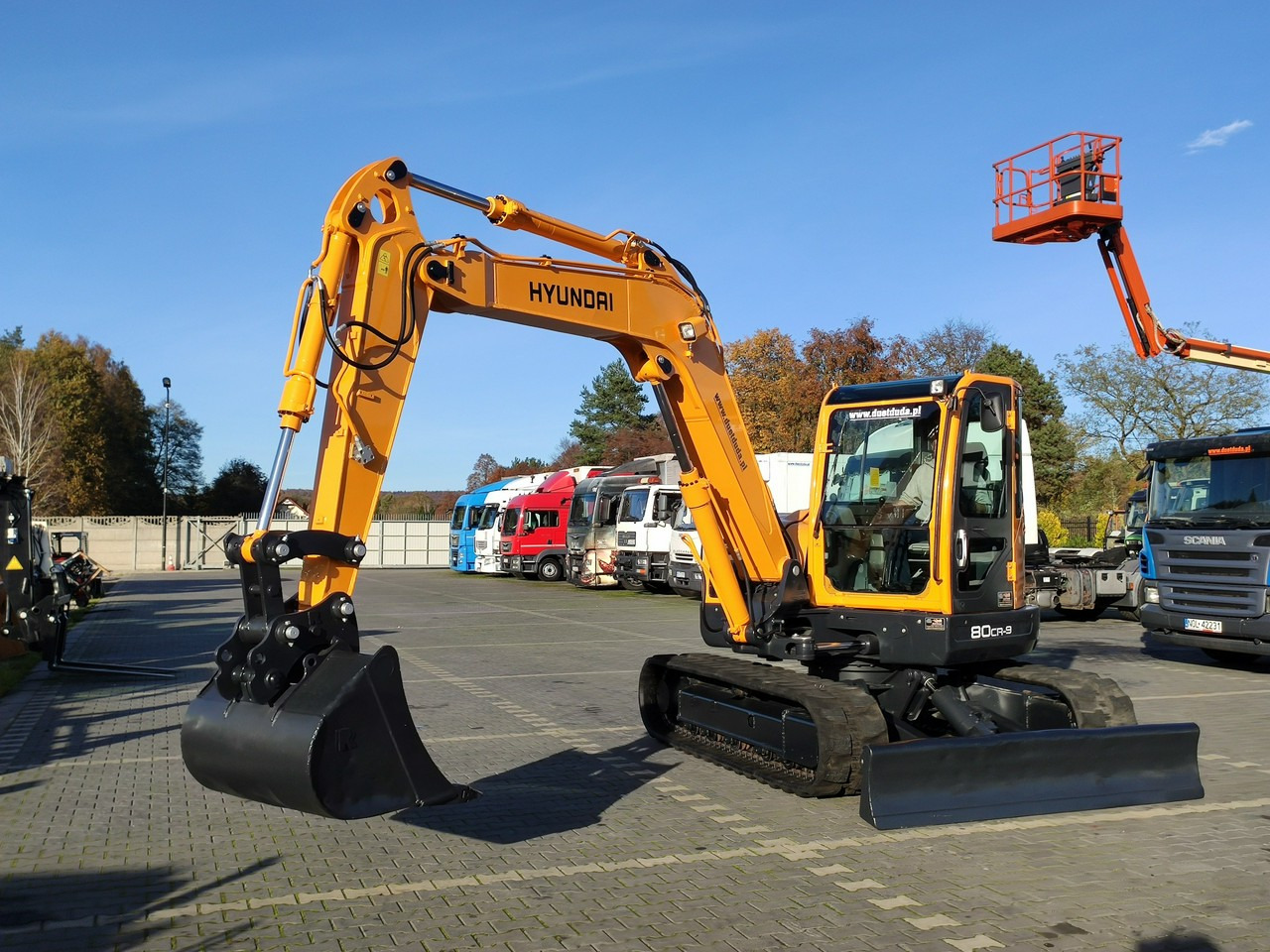 Hyundai ROBEX 80CR-9 2013r 8,3 tony - Ερπυστριοφόρος εκσκαφέας: φωτογραφία 2 Hyundai ROBEX 80CR-9 2013r 8,3 tony - Ερπυστριοφόρος εκσκαφέας: φωτογραφία 2