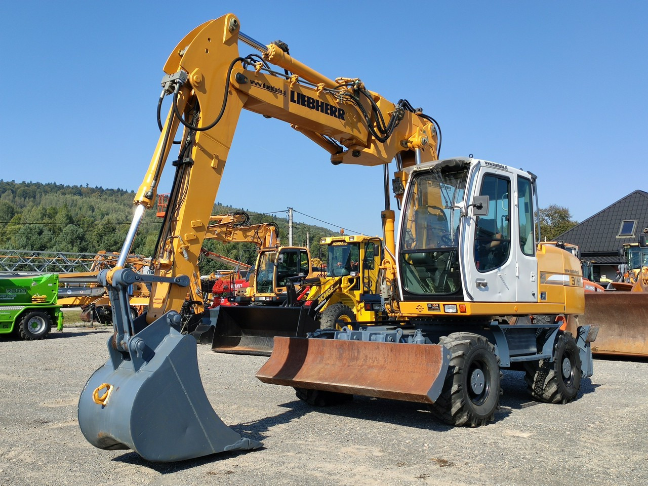 Liebherr A316 Maszyna po Pełnym Tulejowaniu Bez Luzów i Wycieków - Τροχοφόρος εκσκαφέας: φωτογραφία 3 Liebherr A316 Maszyna po Pełnym Tulejowaniu Bez Luzów i Wycieków - Τροχοφόρος εκσκαφέας: φωτογραφία 3