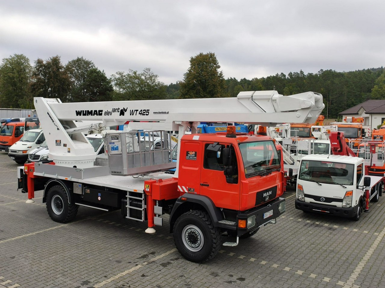 MAN 18.284 4x4 Zwyżka WUMAG WT 425 Podnośnik Koszowy - Φορτηγό με εναέρια πλατφόρμα: φωτογραφία 1 MAN 18.284 4x4 Zwyżka WUMAG WT 425 Podnośnik Koszowy - Φορτηγό με εναέρια πλατφόρμα: φωτογραφία 1