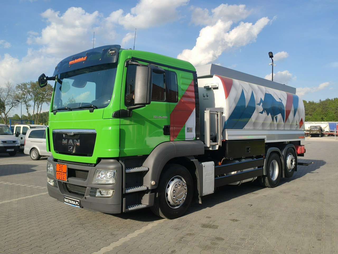 MAN TGA 26.400 Autocysterna z Dystrybucją Ważne TDT - Φορτηγό βυτιοφόρο: φωτογραφία 3 MAN TGA 26.400 Autocysterna z Dystrybucją Ważne TDT - Φορτηγό βυτιοφόρο: φωτογραφία 3