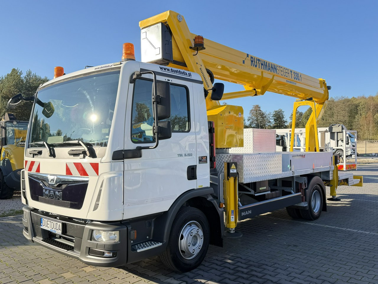 MAN TGL 7.150 Zwyżka Ruthmann T330 33-Metry w bok 21m Mały przebieg - Φορτηγό με εναέρια πλατφόρμα: φωτογραφία 4 MAN TGL 7.150 Zwyżka Ruthmann T330 33-Metry w bok 21m Mały przebieg - Φορτηγό με εναέρια πλατφόρμα: φωτογραφία 4