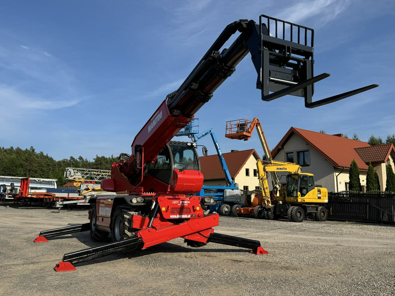 Manitou MRT 2150 ROTO Ładowarka Teleskopowa Obrotowa - Τηλεσκοπικός φορτωτής: φωτογραφία 5 Manitou MRT 2150 ROTO Ładowarka Teleskopowa Obrotowa - Τηλεσκοπικός φορτωτής: φωτογραφία 5