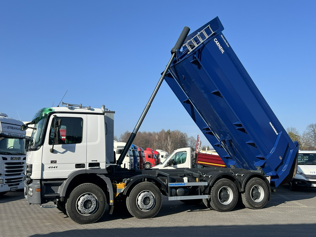 Mercedes Actros 4141 8x4 Wywrot CARNEHL Automat EPS Zadbany Super Stan - Φορτηγό ανατρεπόμενο: φωτογραφία 2 Mercedes Actros 4141 8x4 Wywrot CARNEHL Automat EPS Zadbany Super Stan - Φορτηγό ανατρεπόμενο: φωτογραφία 2