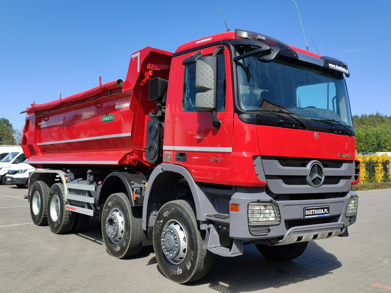 Mercedes Actros 4141 8x6 Wywrot SKIBICKI Automat EPS ze Sprzegłem !!! - Φορτηγό ανατρεπόμενο: φωτογραφία 2 Mercedes Actros 4141 8x6 Wywrot SKIBICKI Automat EPS ze Sprzegłem !!! - Φορτηγό ανατρεπόμενο: φωτογραφία 2