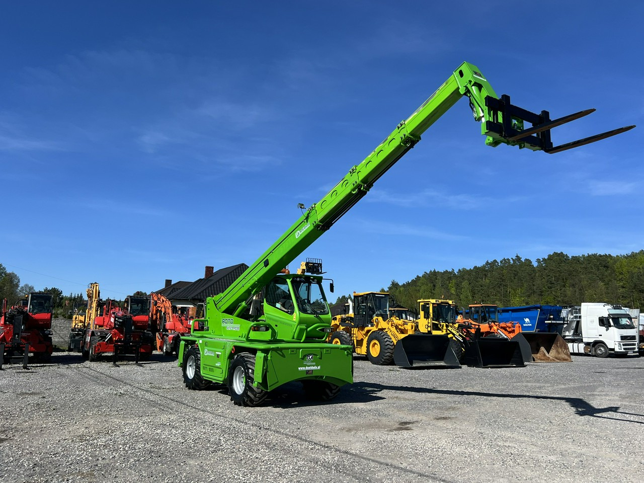 Merlo Roto 45.21 MCSS ( 40.25 ) Podnośnik Obrotowy Wózek Jezdniowy - Τηλεσκοπικός φορτωτής: φωτογραφία 3 Merlo Roto 45.21 MCSS ( 40.25 ) Podnośnik Obrotowy Wózek Jezdniowy - Τηλεσκοπικός φορτωτής: φωτογραφία 3