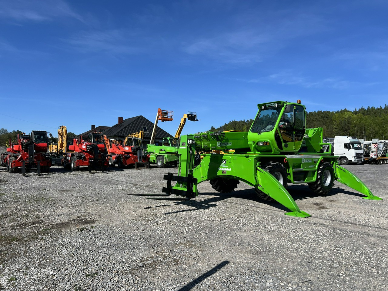 Merlo Roto 45.21 MCSS ( 40.25 ) Podnośnik Obrotowy Wózek Jezdniowy - Τηλεσκοπικός φορτωτής: φωτογραφία 4 Merlo Roto 45.21 MCSS ( 40.25 ) Podnośnik Obrotowy Wózek Jezdniowy - Τηλεσκοπικός φορτωτής: φωτογραφία 4