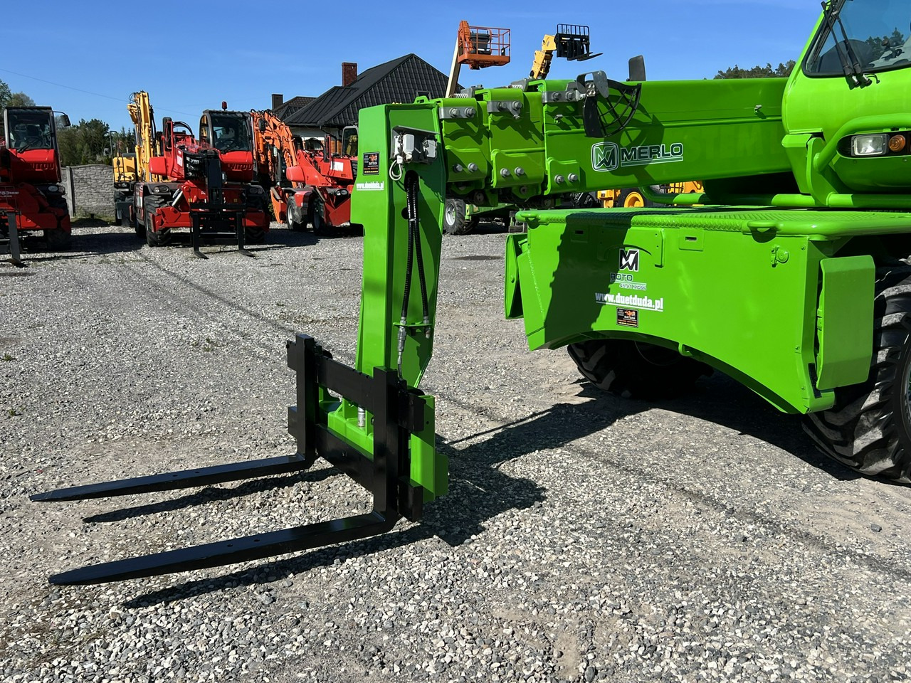 Merlo Roto 45.21 MCSS ( 40.25 ) Podnośnik Obrotowy Wózek Jezdniowy - Τηλεσκοπικός φορτωτής: φωτογραφία 5 Merlo Roto 45.21 MCSS ( 40.25 ) Podnośnik Obrotowy Wózek Jezdniowy - Τηλεσκοπικός φορτωτής: φωτογραφία 5