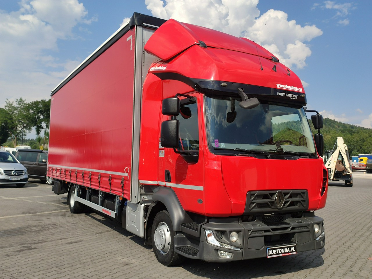 Renault D12.240 E6 Firana Tył Drzwi Dach Zsuwany Długa 830cm - Φορτηγό μουσαμάς: φωτογραφία 4 Renault D12.240 E6 Firana Tył Drzwi Dach Zsuwany Długa 830cm - Φορτηγό μουσαμάς: φωτογραφία 4